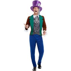 Mad Hatter Kostuum | Zo Gek Als Een Mad Hatter | Man | Medium | Carnaval kostuum | Verkleedkleding